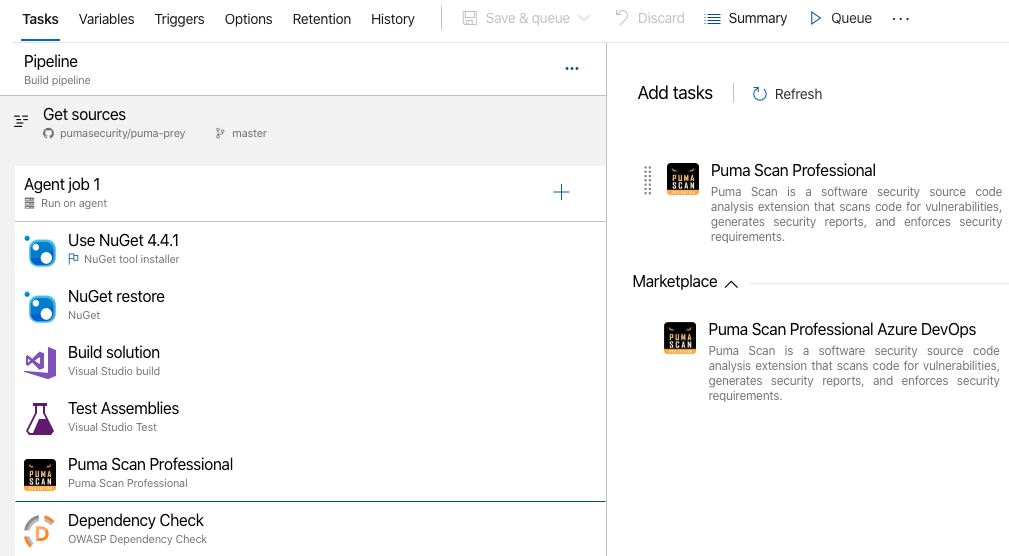 Azure DevOps Pipeline Build Task