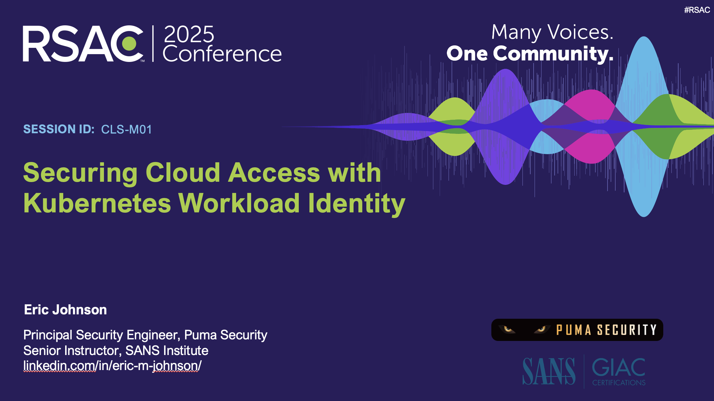 RSAC 2025 Kubernetes Security Sessions