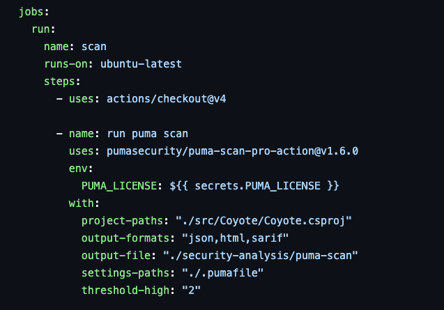 Risk Severity Thresholds
