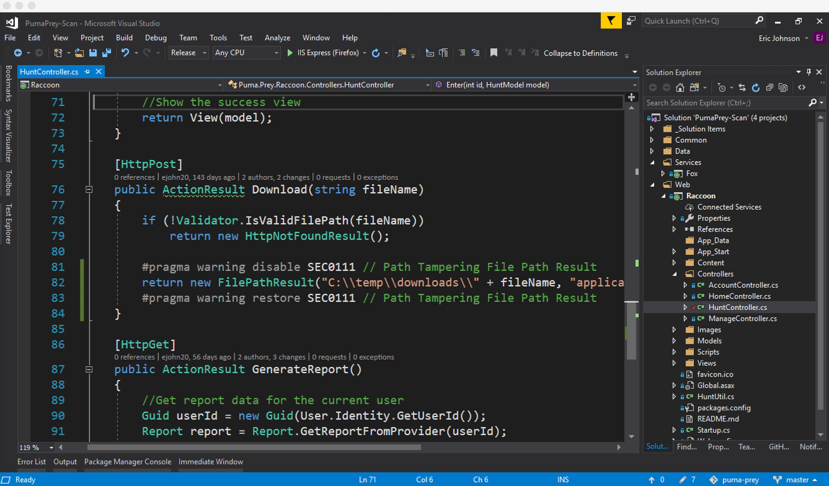 Suppress False Positives