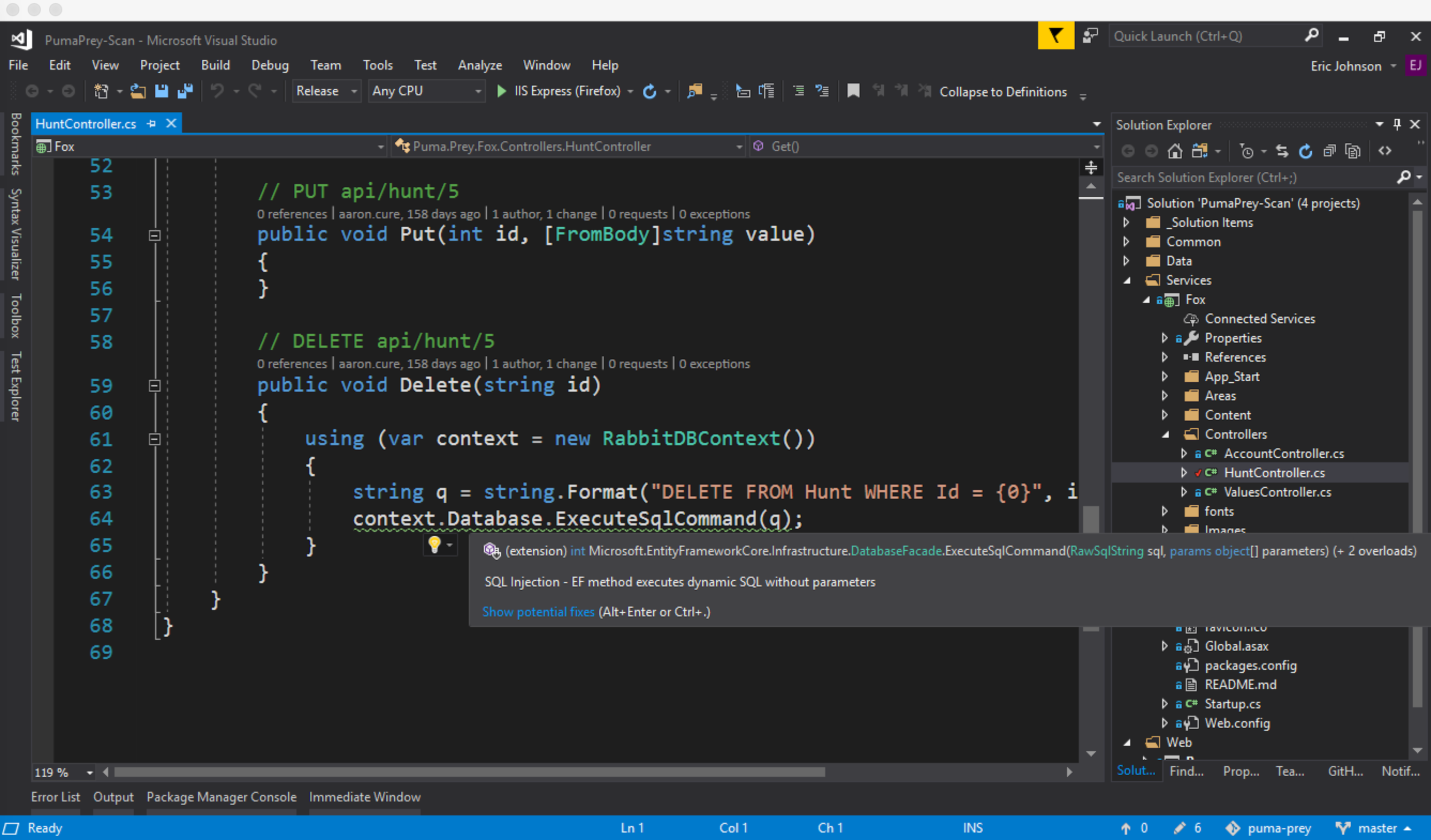 Verify the analyzers are running